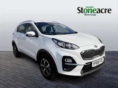 Used Kia Sportage 129 HP (94 kW) 2018 White SUV