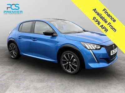 Used Peugeot e-208 GTi 100 kW (136 HP) 2023 Blue Hatchback