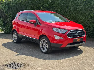 Used Ford Ecosport Titanium 125 HP (91 kW) 2018 Red SUV