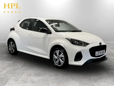 Used Mazda 2 Exclusive-Line 116 HP (85 kW) 2024 White Hatchback