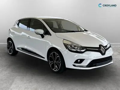 Used Renault Clio IV Iconic 75 HP (55 kW) 2018 White Hatchback