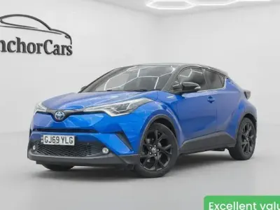 Used Toyota C-HR 122 HP (89 kW) 2019 Blue SUV