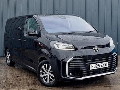 Black New 2025 Toyota Proace Verso Design Estate | £38,998 (Expensive)
