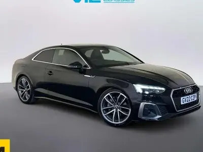 Used Audi A5 S-Line 204 HP (150 kW) 2022 Black Coupe