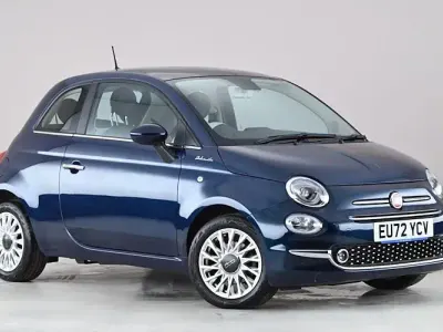 Second-hand Fiat 500 Dolcevita 69 CP (50 kW) 2022 Albastru Hatchback