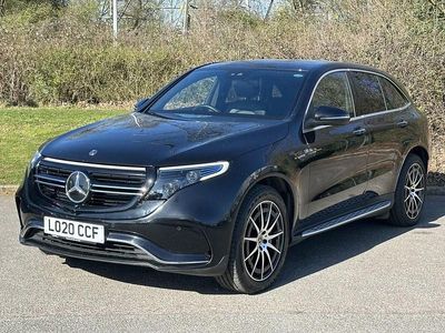 Used Mercedes EQC400 AMG line 300 kW (408 HP) 2020 Black SUV
