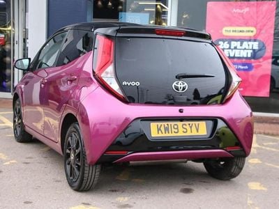 Used Toyota Aygo X-cite 72 HP (52 kW) 2019 Purple Hatchback