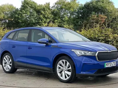 Used Skoda Enyaq iV 97 kW (132 HP) 2022 Energy blue SUV