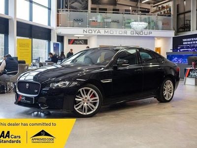 Black Used 2016 Jaguar XF S Sedan | £11,949 (Fair price)