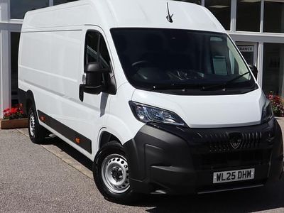 White New 2025 Peugeot Boxer Van | £24,999