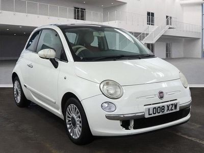 White Used 2008 Fiat 500 Lounge Hatchback | £2,999 (Fair price)