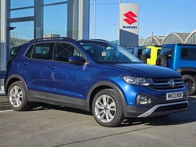 Used VW T-Cross SE 2022 Blue SUV