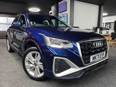 Used Audi Q2 S-Line 150 HP (110 kW) 2021 Blue SUV