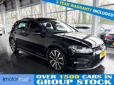 Used VW Golf VII R-line Edition 150 HP (110 kW) 2016 Black Hatchback