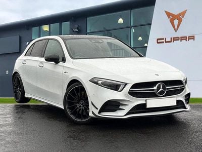 White Used 2021 Mercedes A35 AMG Premium Plus Hatchback | £26,490 (Good price)