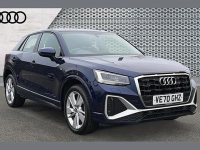 Navarra blue metallic Used 2021 Audi Q2 S-Line SUV | £19,295 (Fair price)