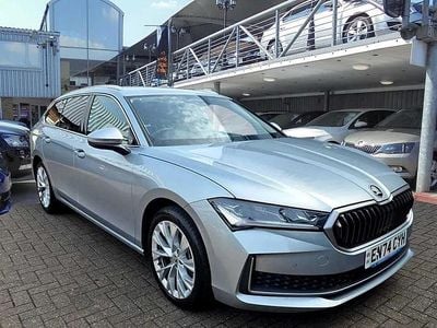 Used Skoda Superb SE L 150 HP (110 kW) 2025 Silver Estate