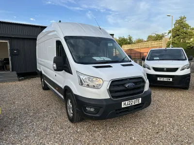 Used Ford Transit Trend 130 HP (95 kW) 2022 White Van