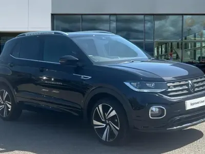 Usado VW T-Cross R-line 110 HP (80 kW) 2022 Preto SUV