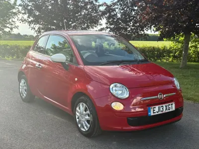 Używany Fiat 500 69 KM (50 kW) 2013 Czerwony Hatchback