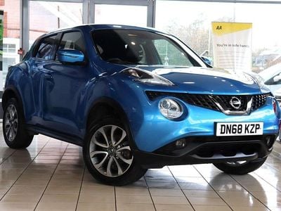 Used Nissan Juke Tekna 2018 Blue SUV