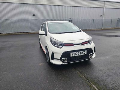Used Kia Picanto GT-Line 2023 White Hatchback