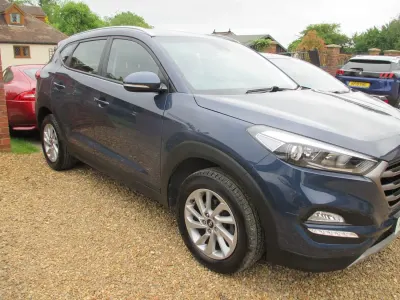 Used Hyundai Tucson SE 177 HP (130 kW) 2018 Blue SUV