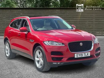 Used Jaguar F-Pace Portfolio 250 HP (183 kW) 2019 Red SUV