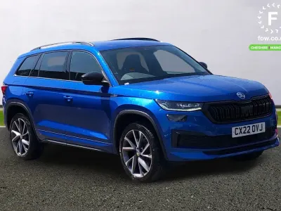 Used Skoda Kodiaq SportLine 2022 Blue SUV