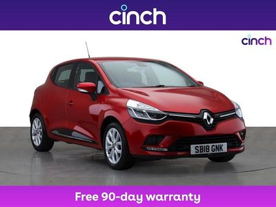 Red Used 2018 Renault Clio IV Dynamique Hatchback | £8,349 (Fair price)