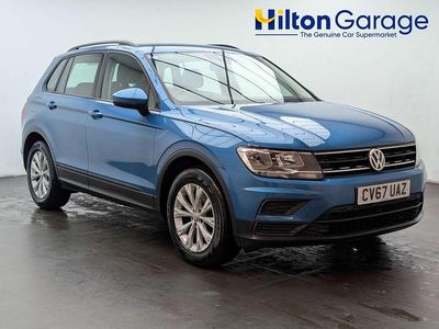 Used VW Tiguan S 150 HP (110 kW) 2017 Blue SUV