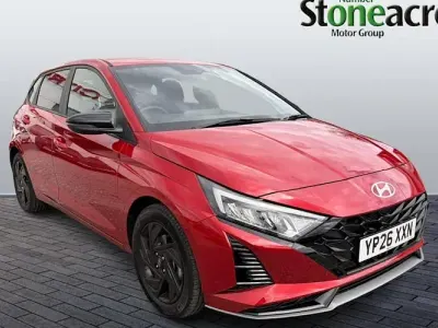 Used Hyundai i20 Blackline 90 HP (66 kW) 2026 Red Hatchback