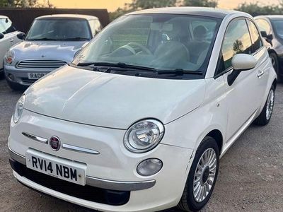 Used Fiat 500 Lounge 69 HP (50 kW) 2014 White Hatchback