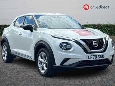 Used Nissan Juke N-Connecta 114 HP (83 kW) 2020 White SUV