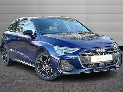 New Audi A3 e-tron Black Edition 204 HP (150 kW) 2025 Navarra blue Hatchback