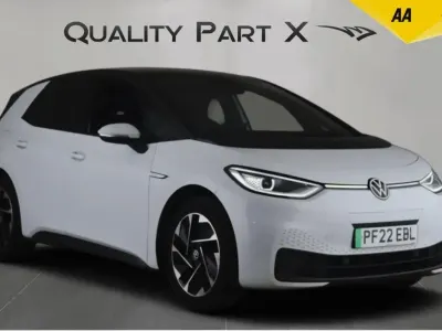 Used VW ID.3 Pure 110 kW (150 HP) 2022 White Hatchback