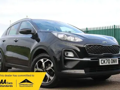 Used Kia Sportage 130 HP (95 kW) 2020 Black SUV