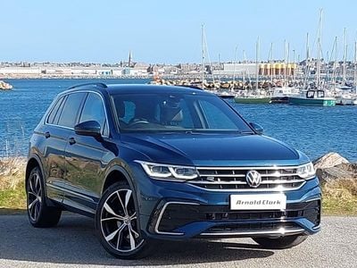 Usado VW Tiguan R-line 245 CV (180 kW) 2023 Azul SUV