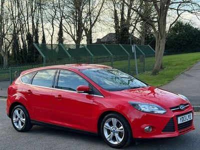 Used Ford Focus Zetec 2013 Red Hatchback