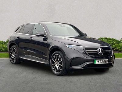 Used Mercedes EQC400 AMG line 300 kW (408 HP) 2023 Grey SUV
