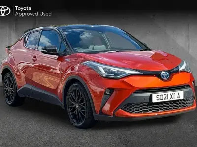 Used Toyota C-HR Edition 184 HP (135 kW) 2021 Scorched orange SUV