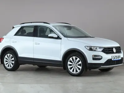 Used VW T-Roc SE 150 HP (110 kW) 2020 White SUV