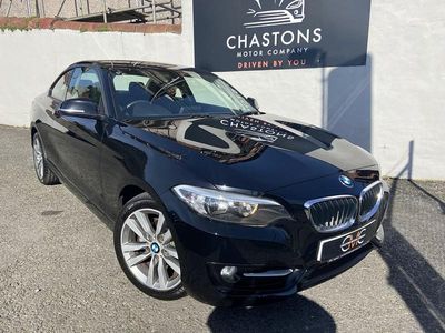 Used BMW 218 Sport Line 2015 Black Coupe