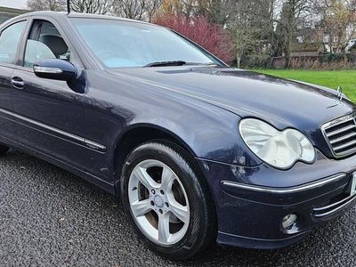 Blue Used 2005 Mercedes C180 Avantgarde Sedan | £2,795 (Expensive)