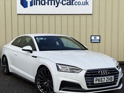 Used Audi A5 S-Line 190 HP (139 kW) 2017 White Coupe
