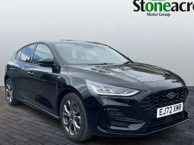 Used Ford Focus ST-Line 125 HP (91 kW) 2022 Black Hatchback