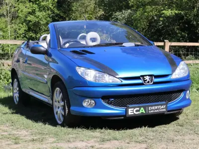 Used Peugeot 206 Allure 2006 Blue Cabriolet