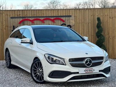 White Used 2017 Mercedes CLA180 Shooting Brake AMG line Estate | £16,495 (Fair price)