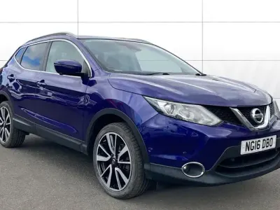 Used Nissan Qashqai Tekna 110 HP (80 kW) 2016 Blue SUV
