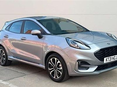 Silver Used 2021 Ford Puma ST-Line SUV | £14,699 (Fair price)